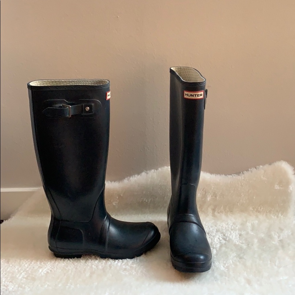 Hunter Original Tall boot in dark gray